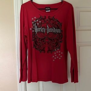 Long sleeved shirt. Thin material. Never been worn.